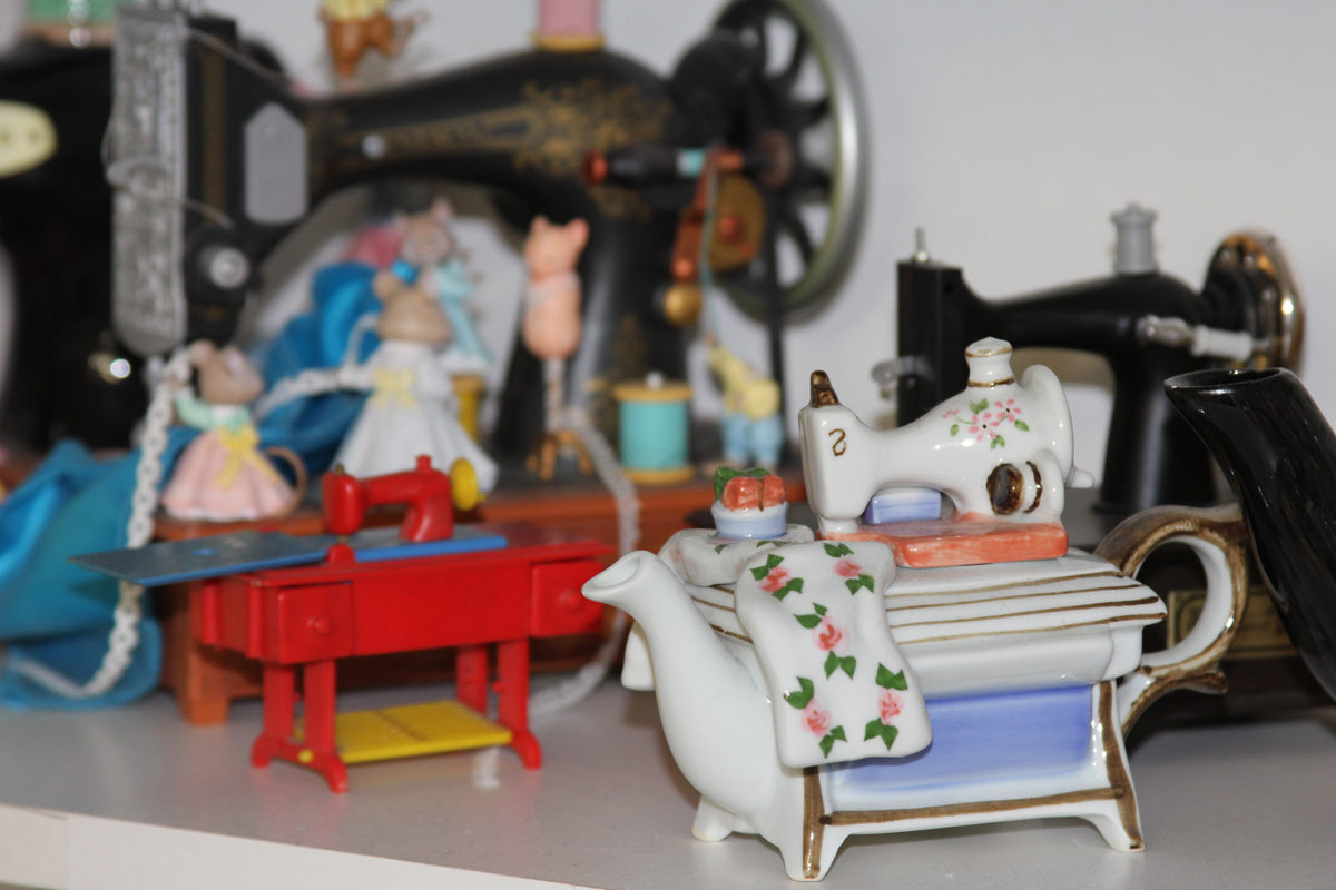 More Images from Louise Cutting's Sewing Room - Threads