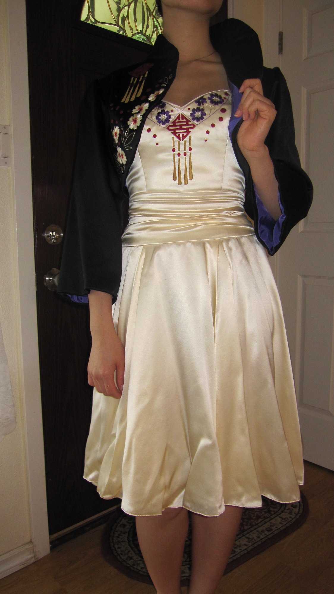 Embroidered Dress Ensemble Threads