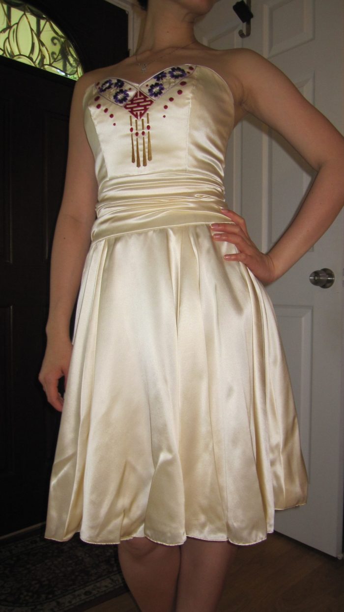 Embroidered Dress Ensemble Threads