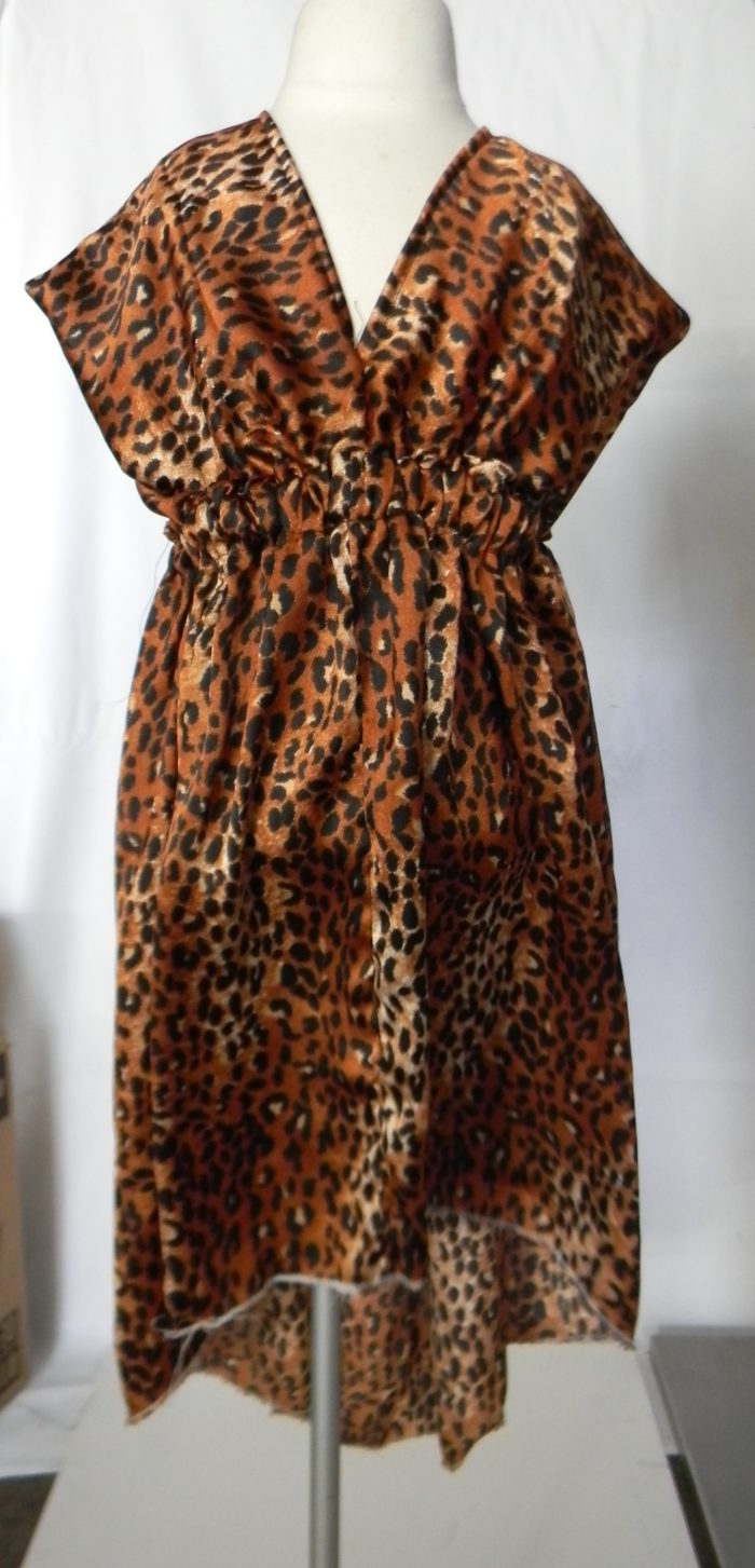 pink cheetah print dress