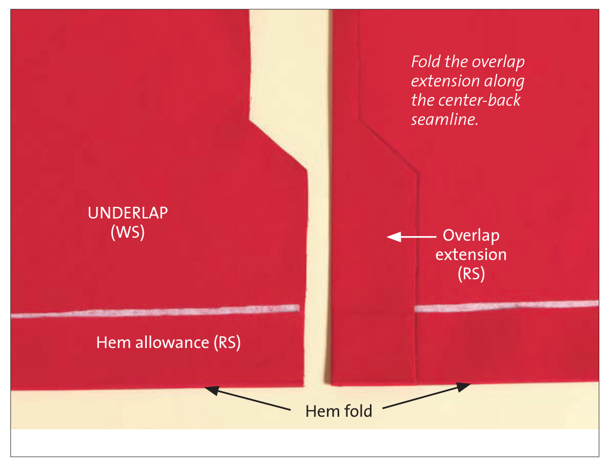 How to Sew a Basic Kick Pleat Threads