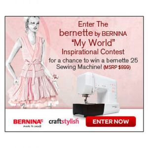 Choose the Winner of the bernette by BERNINA "My World" Inspirational