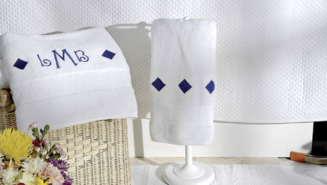 How to Embroider Signature Bath Linens - Threads