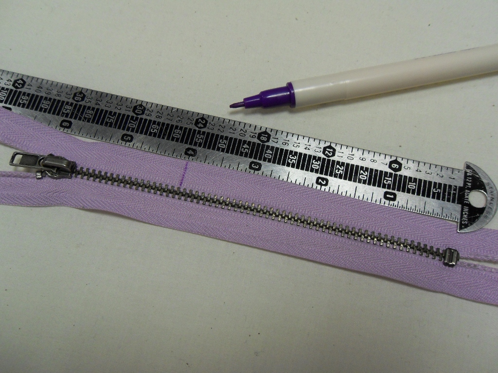 Pulling Teeth Tips to Shorten Zippers Threads