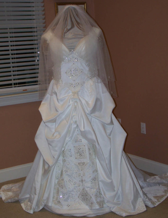 First granddaughter's wedding dress - Threads