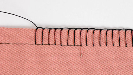 Use a Machine Stitch as a Perfect Guide for Hand Sewing - Threads