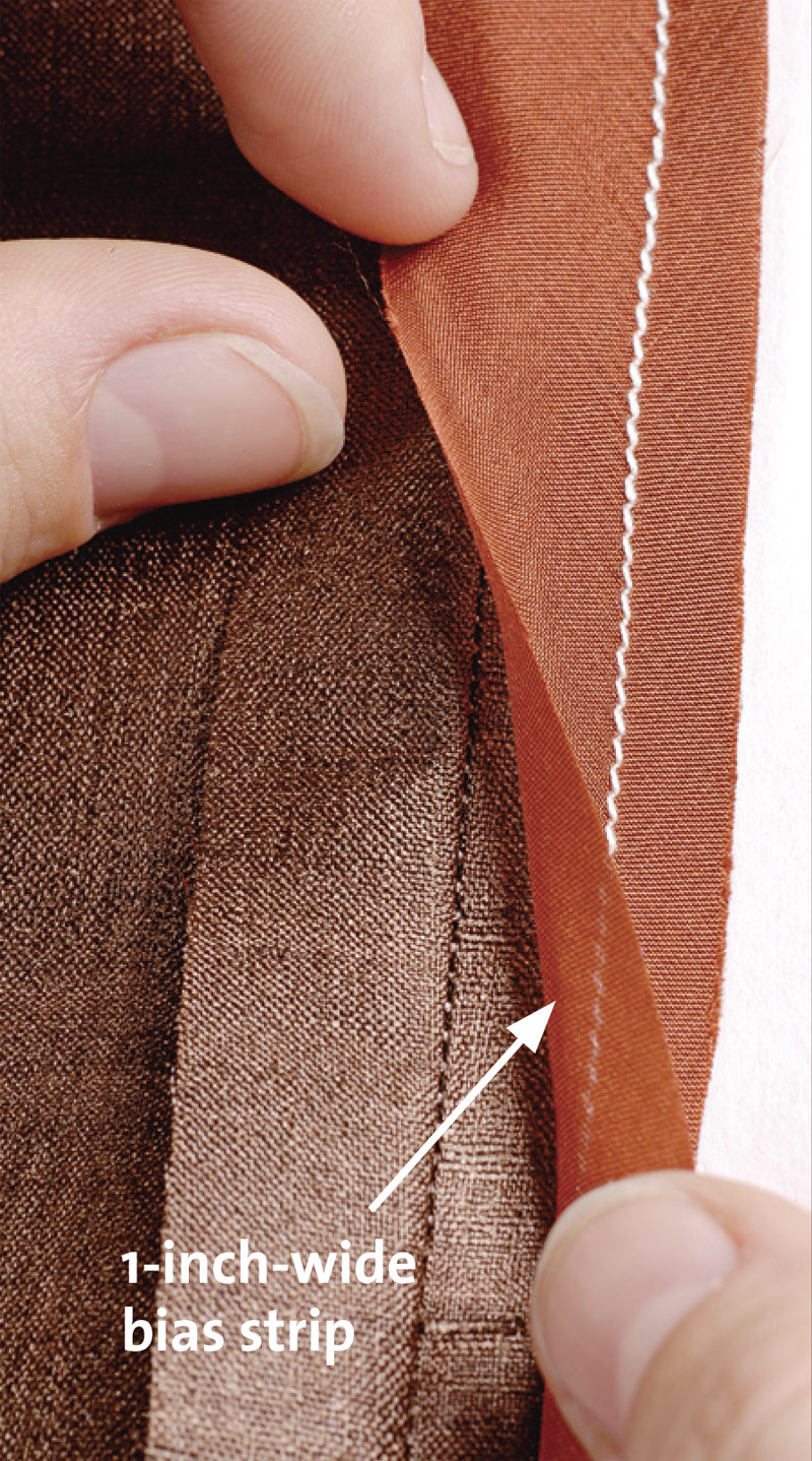 Seam Finishes for Silks Threads