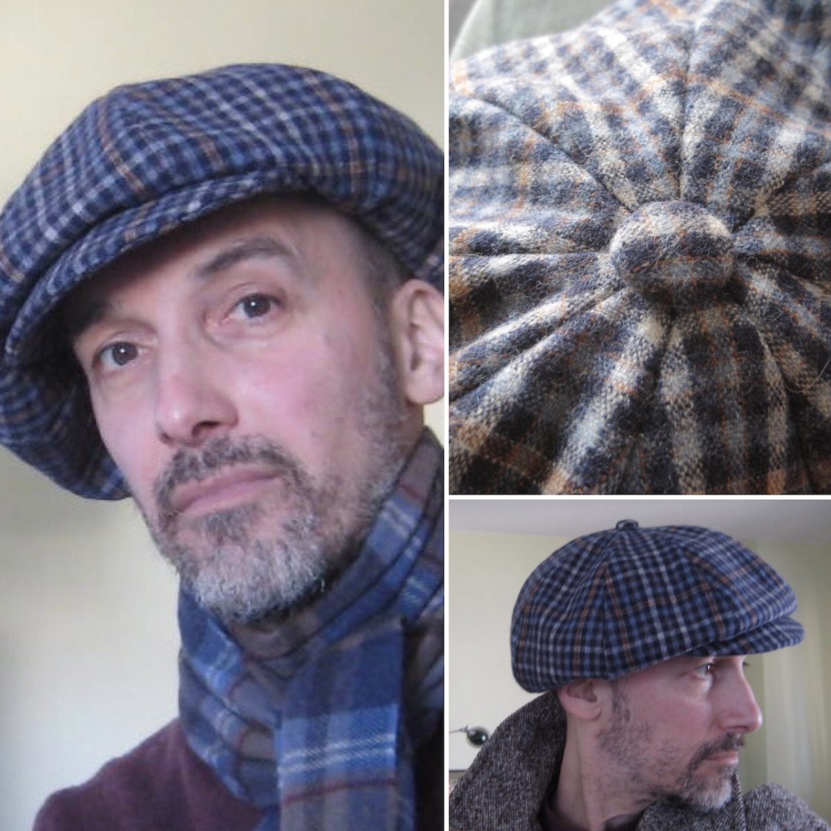 Patterns of the Past Creating a Classic Newsboy Cap Threads