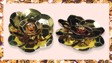 How to Make Those Unforgettable Sequin Flowers - Threads
