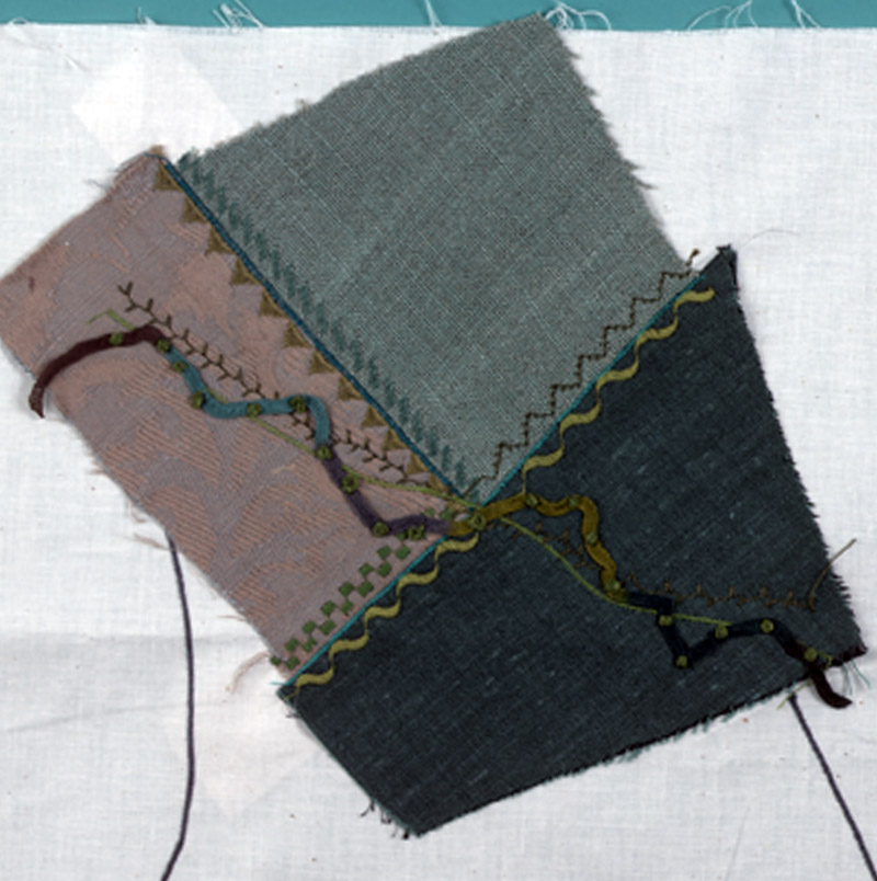 Learn How to Make Crazy Patchwork Garments with a Sewing Machine