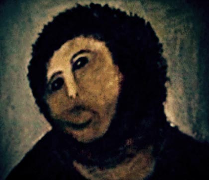 Poorly Restored Jesus Costume