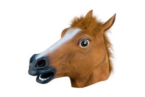Creepy Horse Mask ++