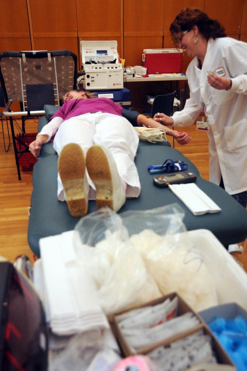 red cross blood drive