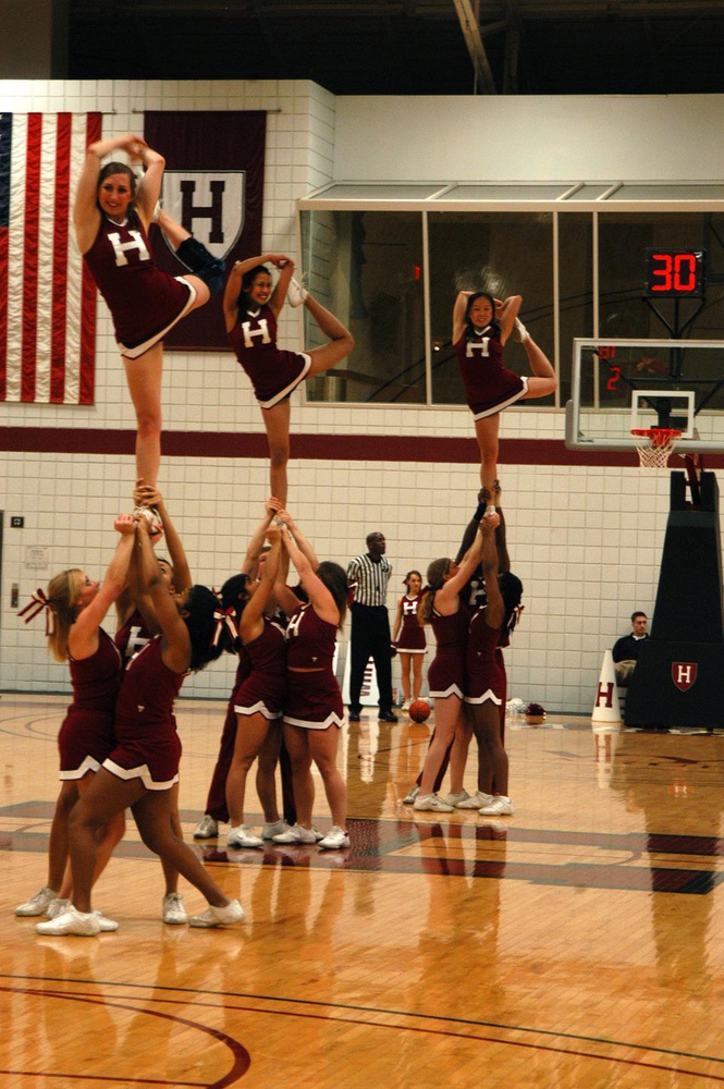 HARVARD CHEERLEADERS Sports The Harvard Crimson
