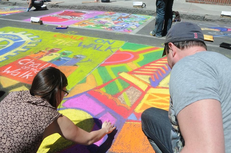 Chalk on the Walk