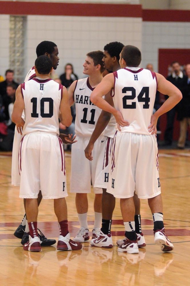 The Harvard men's basketball team rose to No. 24 in the ESPN/USA Today Coaches Poll after picking up wins over Monmouth and Dartmouth.