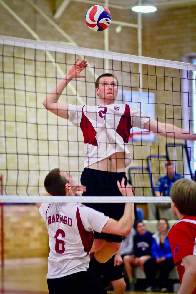 After leading point-getter DJ White went down with an injury last week against No. 6 Penn State, Harvard reshuffled its lineup with junior Michael “Big Cat” Owen, above, and freshman Branden Clemens getting more minutes.