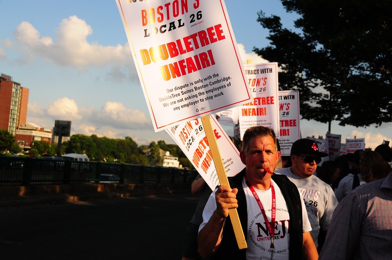 Rally Outside the Doubletree