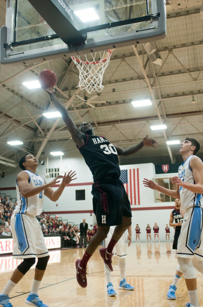 Kyle Casey '14, shown above against Columbia this past season, played a combined 28 minutes during two games of the NBA Summer League for the Brooklyn Nets.