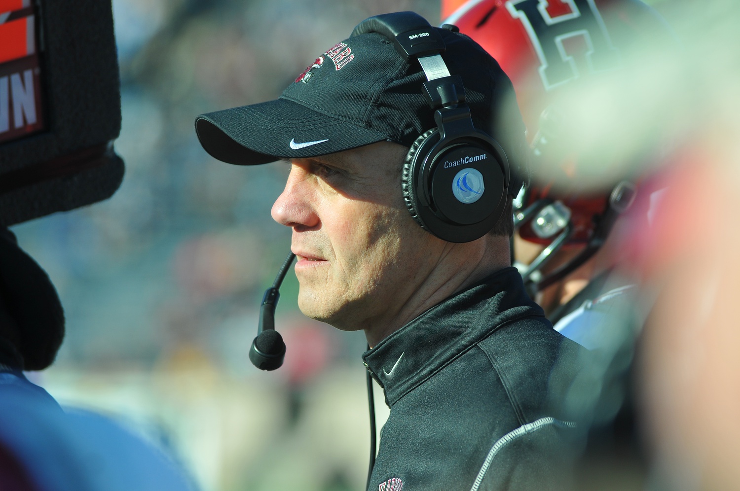 Coach Tim Murphy will look to win Harvard's 16th Ivy League football title during the 2014 season. The Crimson is projected to finish second in the league, as per the conference's preseason media poll.