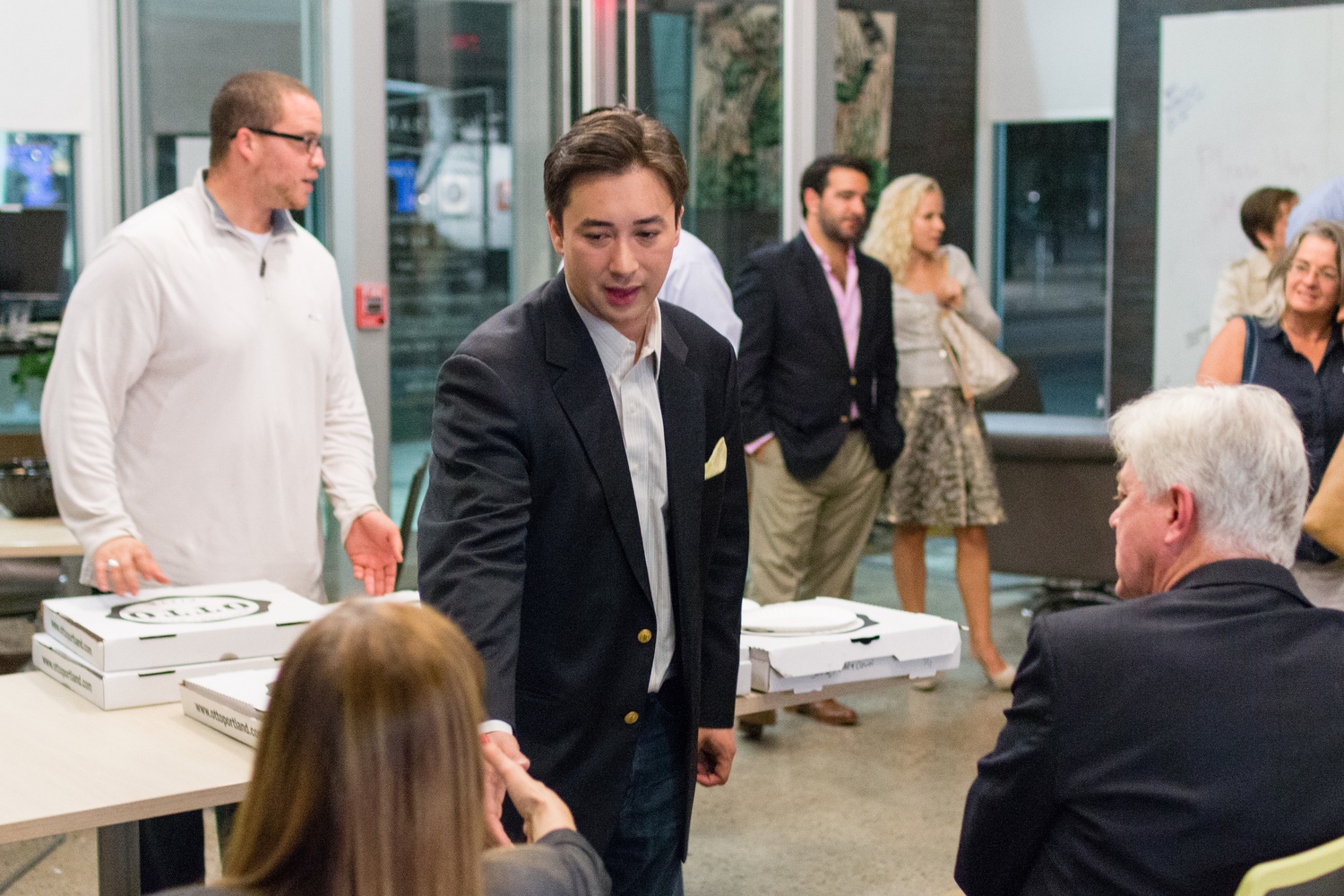 Leland Cheung, one of three Democratic candidates for lieutenant governor of Massachusetts, thanks his supporters after his concession speech Tuesday night at Workbar.