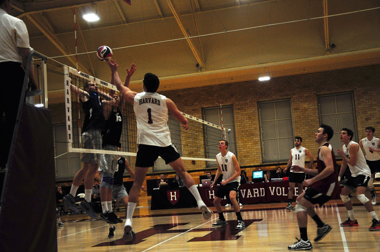Harvard v. Penn State Men's Volleyball Block Sports The Harvard Crimson