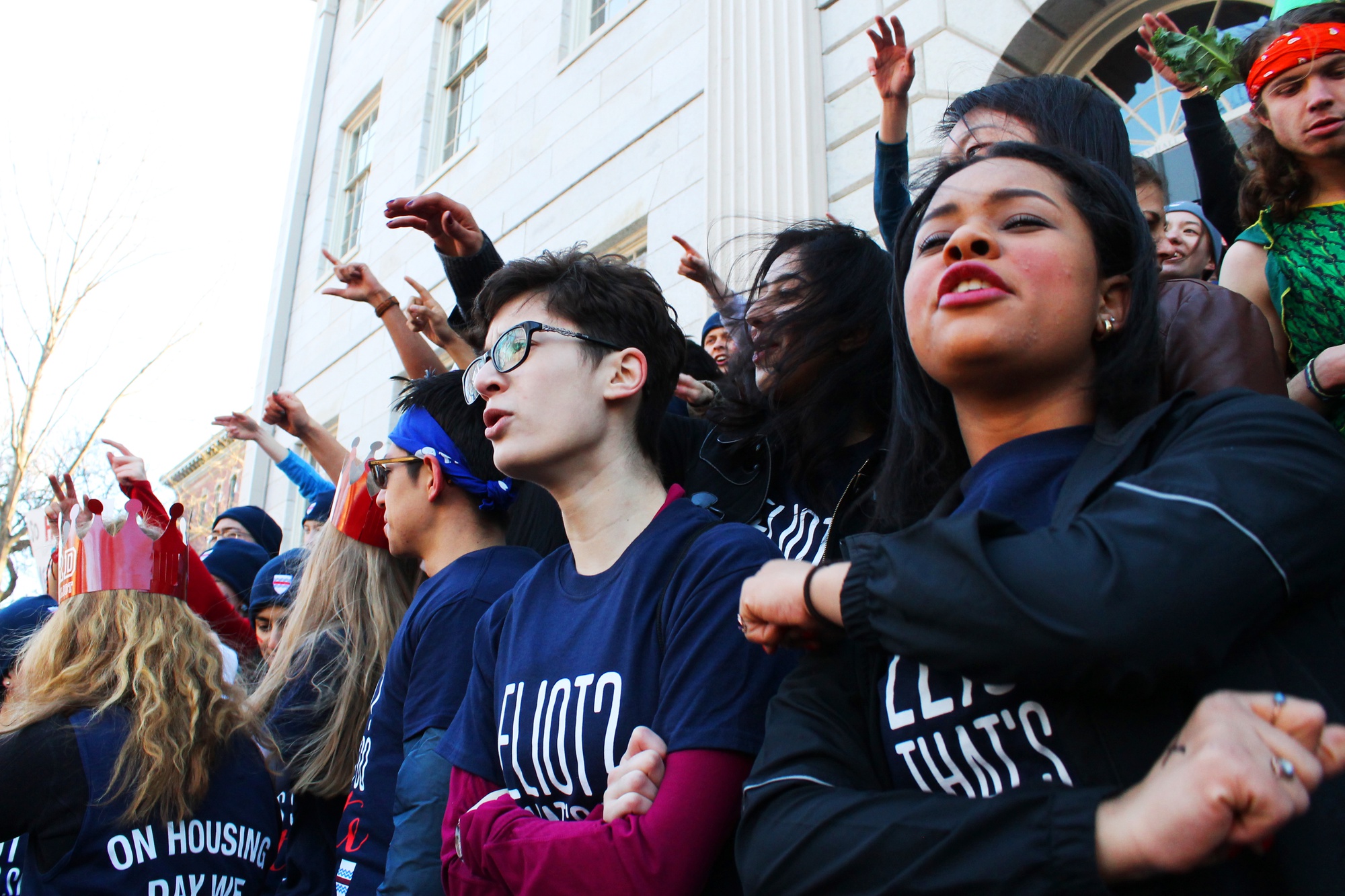 On Housing Day, Freshmen With Festivities News The Harvard