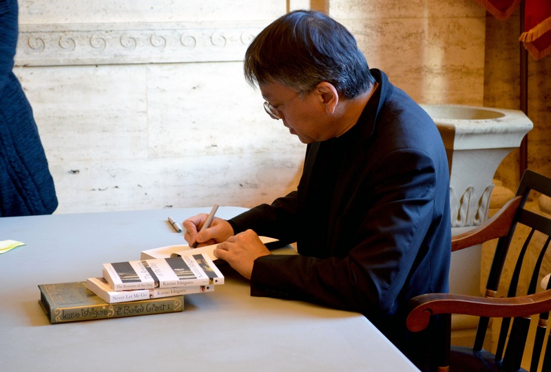 Ishiguro Book Signing