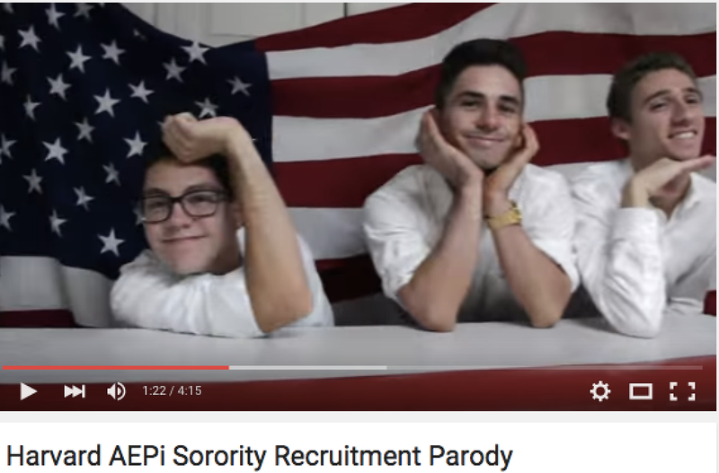 AEPI recruitment parody video