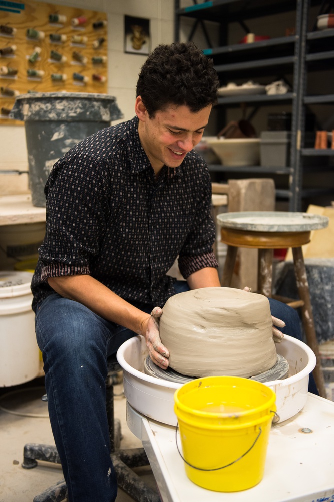 Young Throwing Pottery Magazine The Harvard Crimson