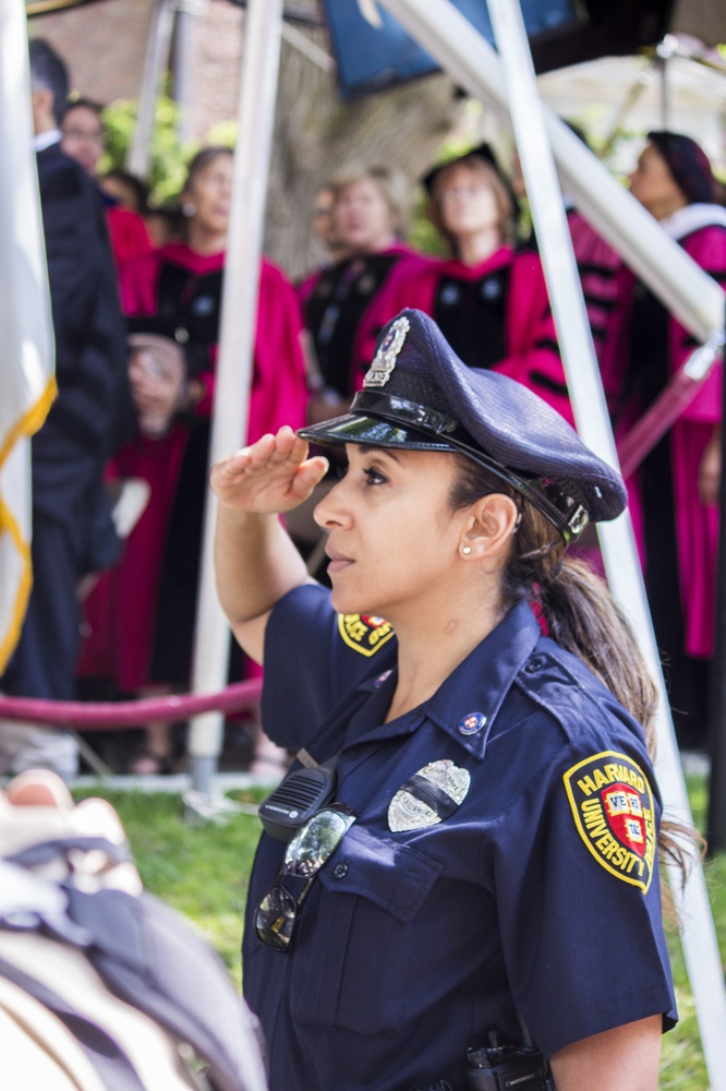 HUPD Salute News The Harvard Crimson