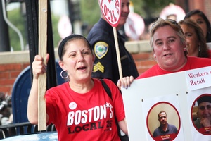 HUDS Workers Rally and Announce Strike