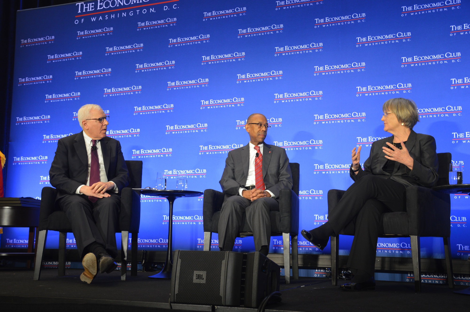 In D.C., Faust Calls for Government Backing of Universities News