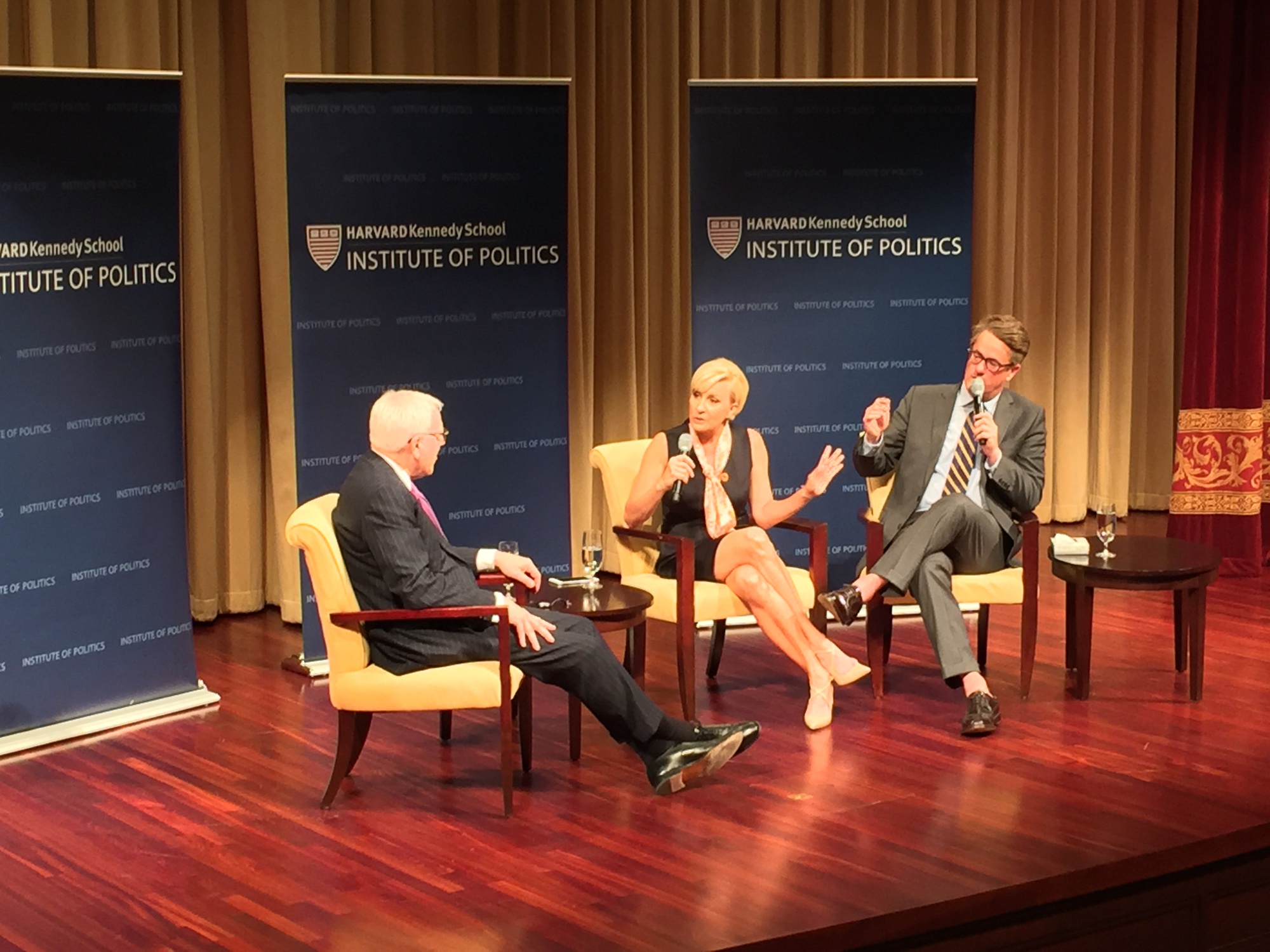 Morning Joe' Hosts Speak at IOP Event | News | The Harvard Crimson