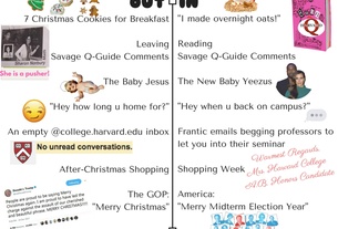 In, Out: December and January