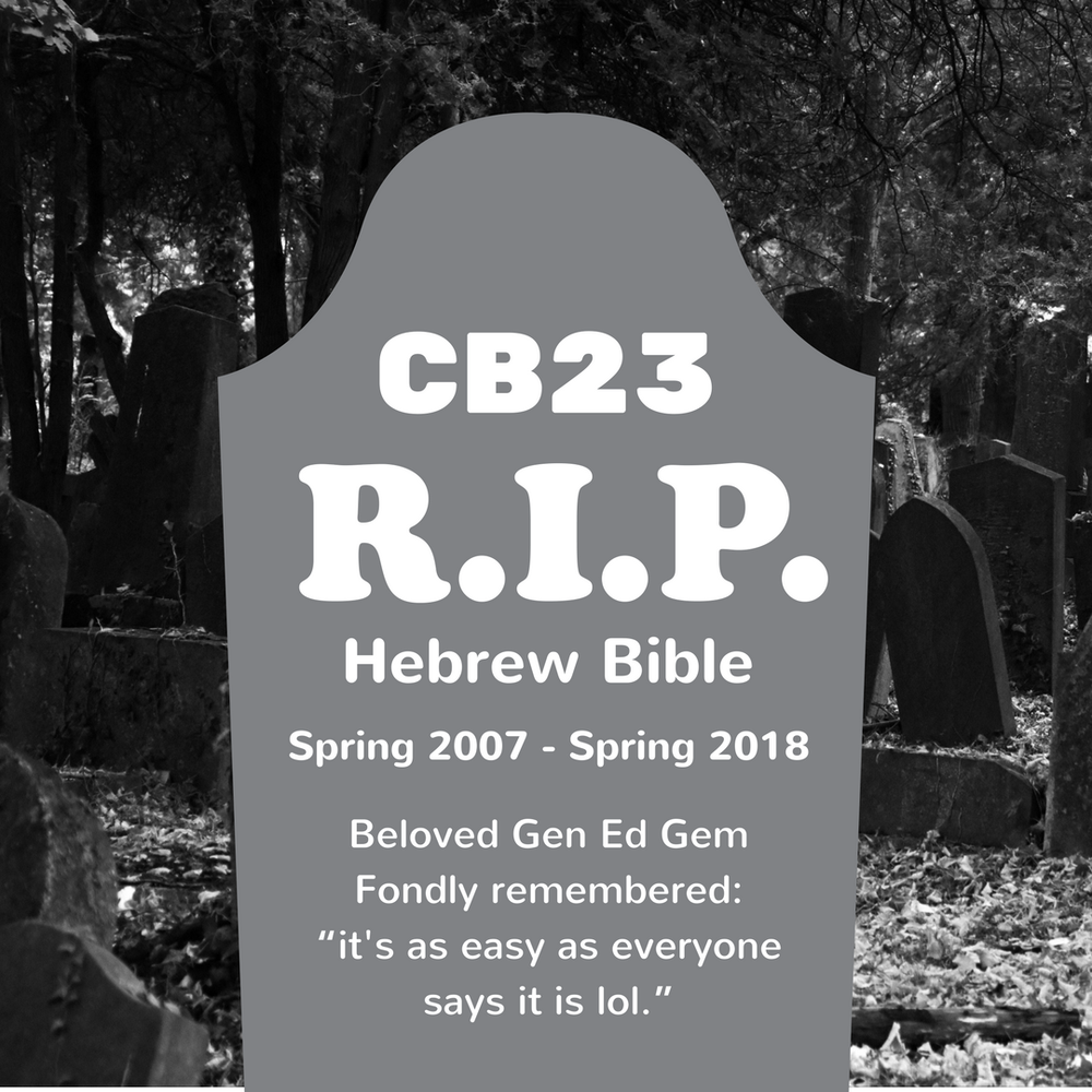 Rest in Peace Hebrew Bible | Flyby | The Harvard Crimson