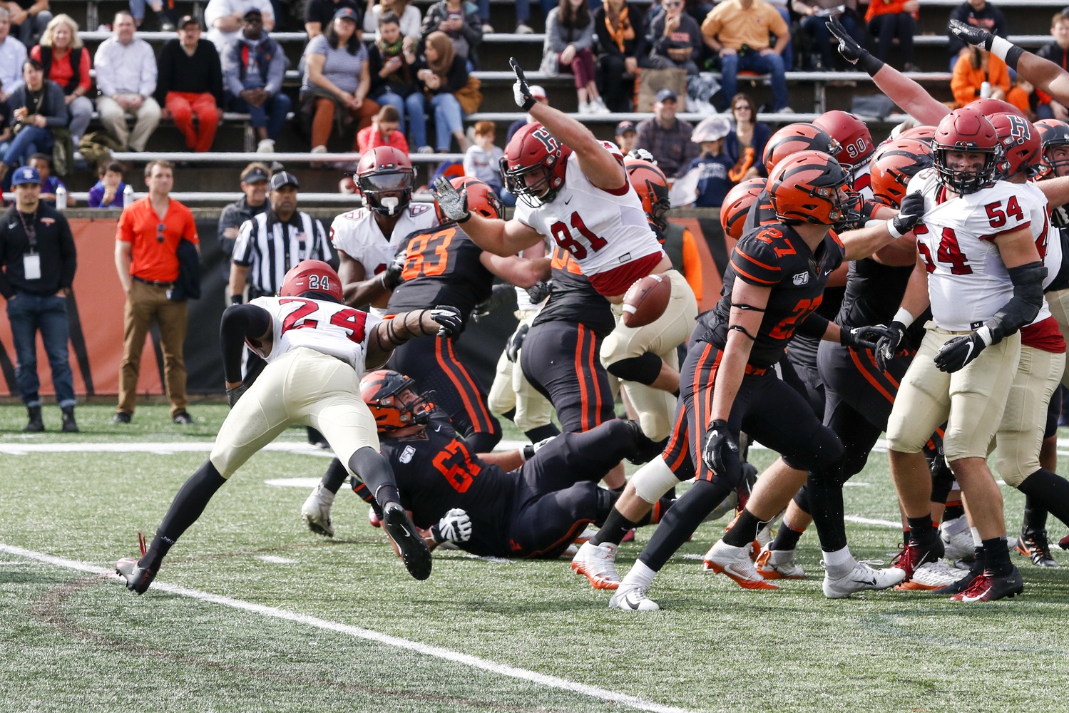 Blocked Kicker Sports The Harvard Crimson