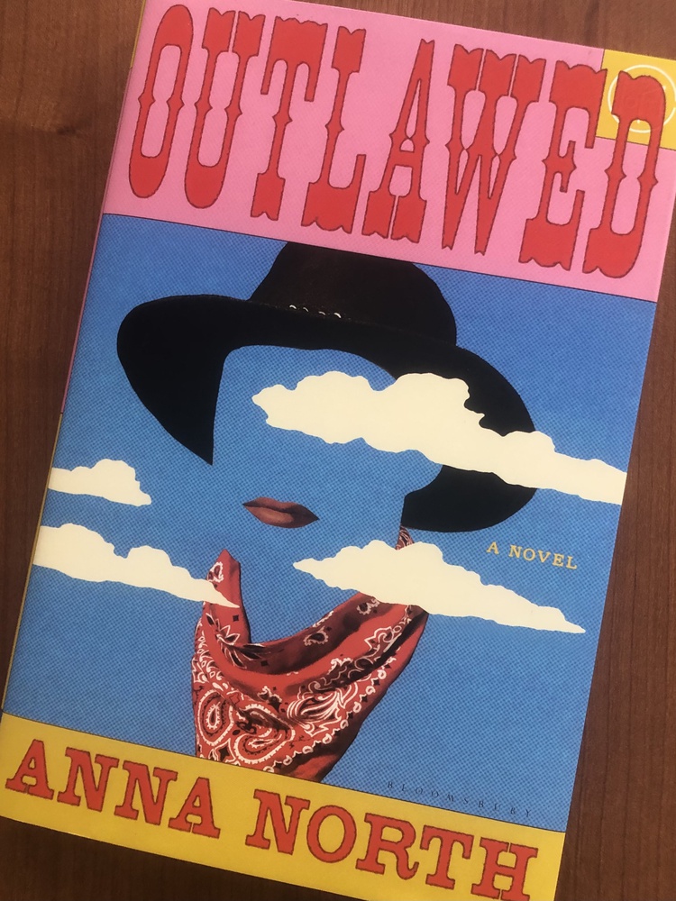 Cover for feminist western "Outlawed" by Anna North