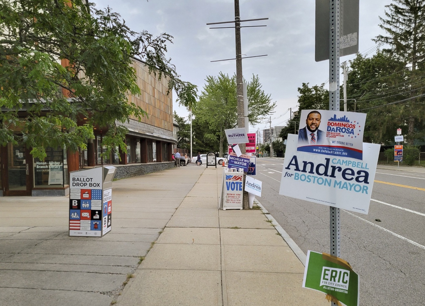 Boston Preliminary Elections Ballot Drop Off News The Harvard Crimson