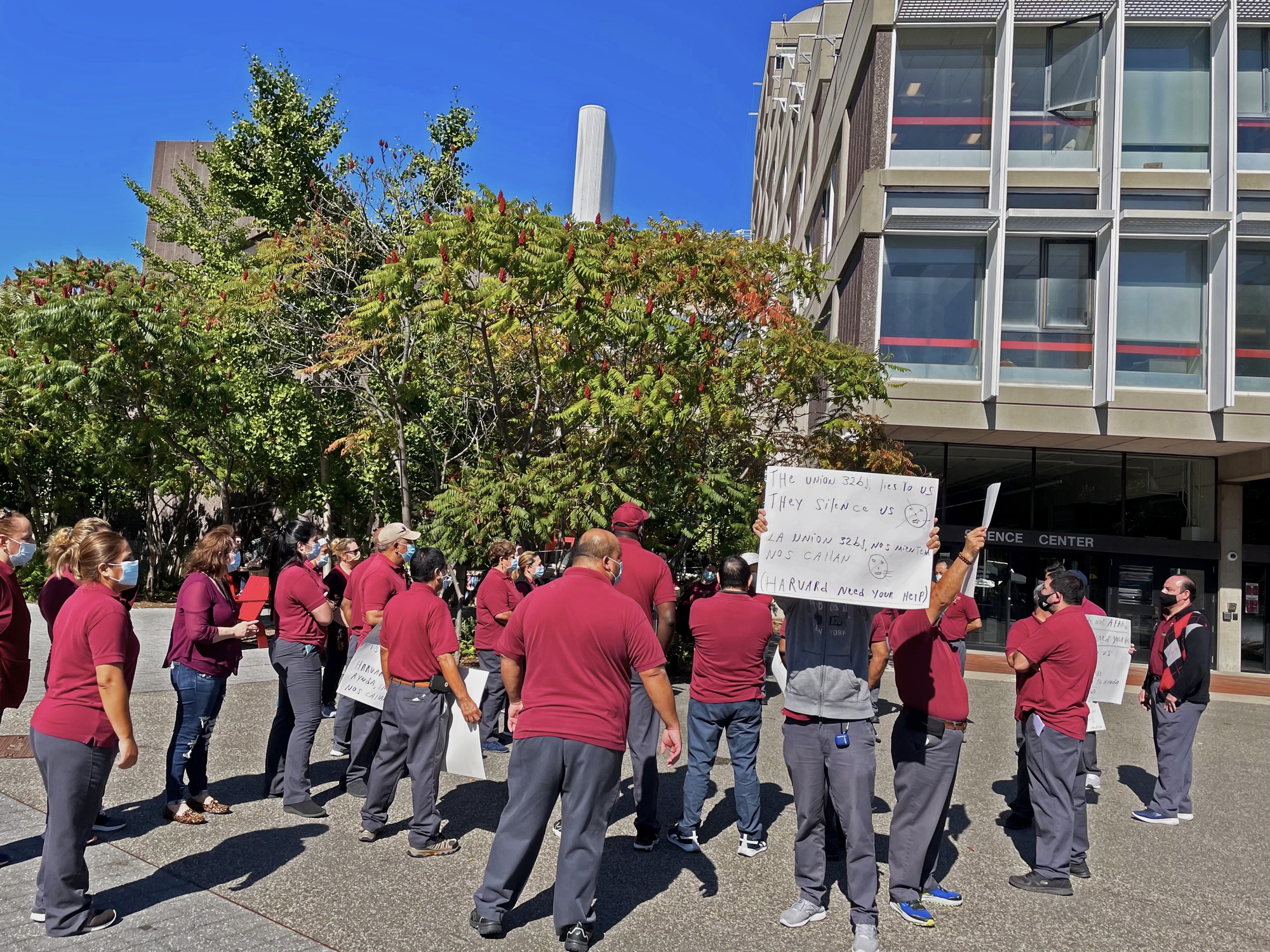 On Eve of Contract Negotiations, Harvard Custodians Rally Against Their Own Union Leadership | News - Vimarsana News