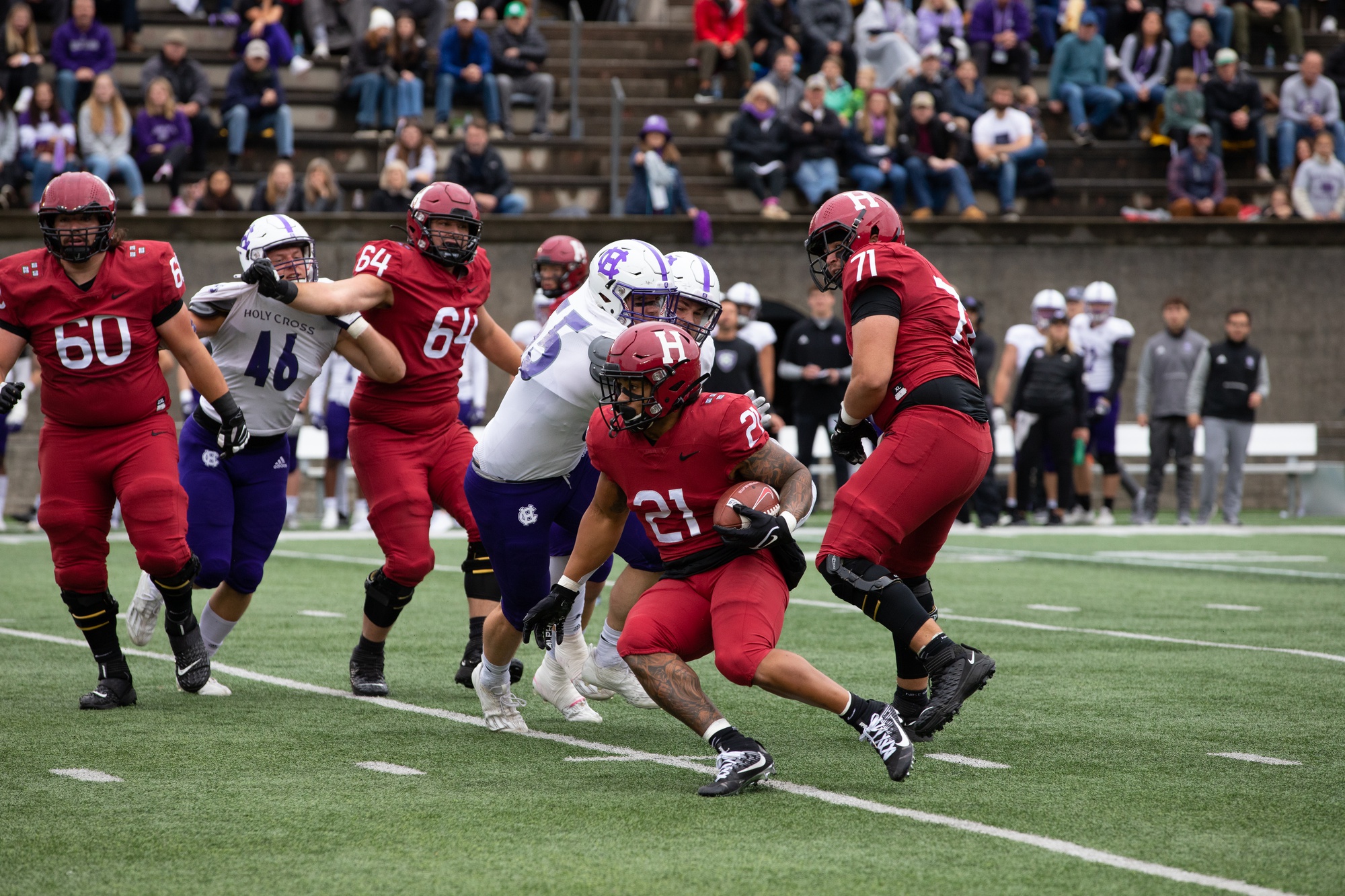 Five Weeks In, Harvard Football Has Benefitted From Timely Play and