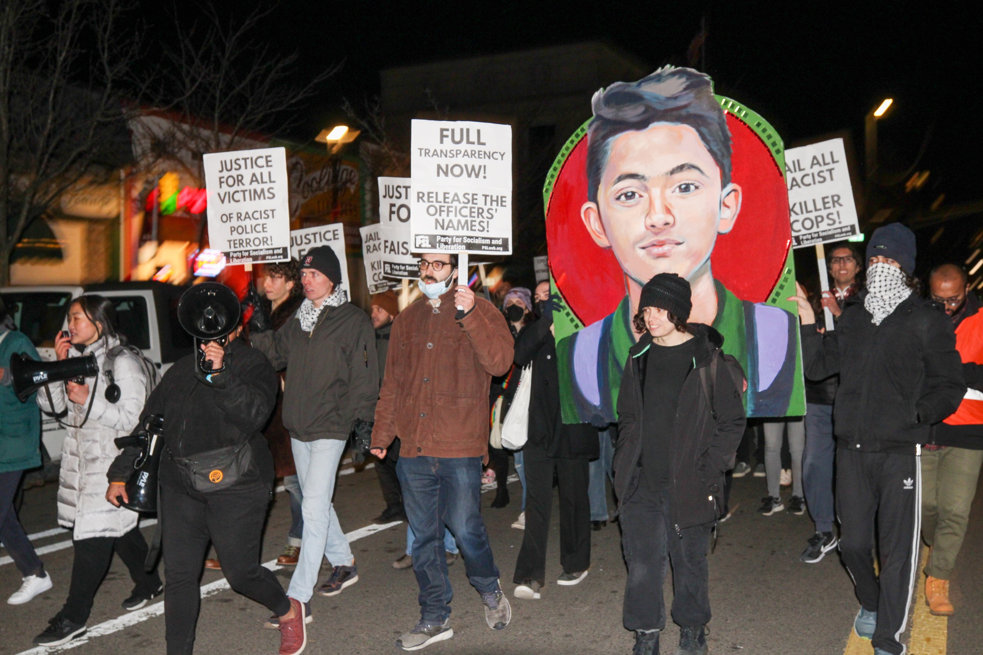 Boston-Area Students Protest Police Killing of Sayed Faisal at City Hall and CPD Headquarters | News - Vimarsana News
