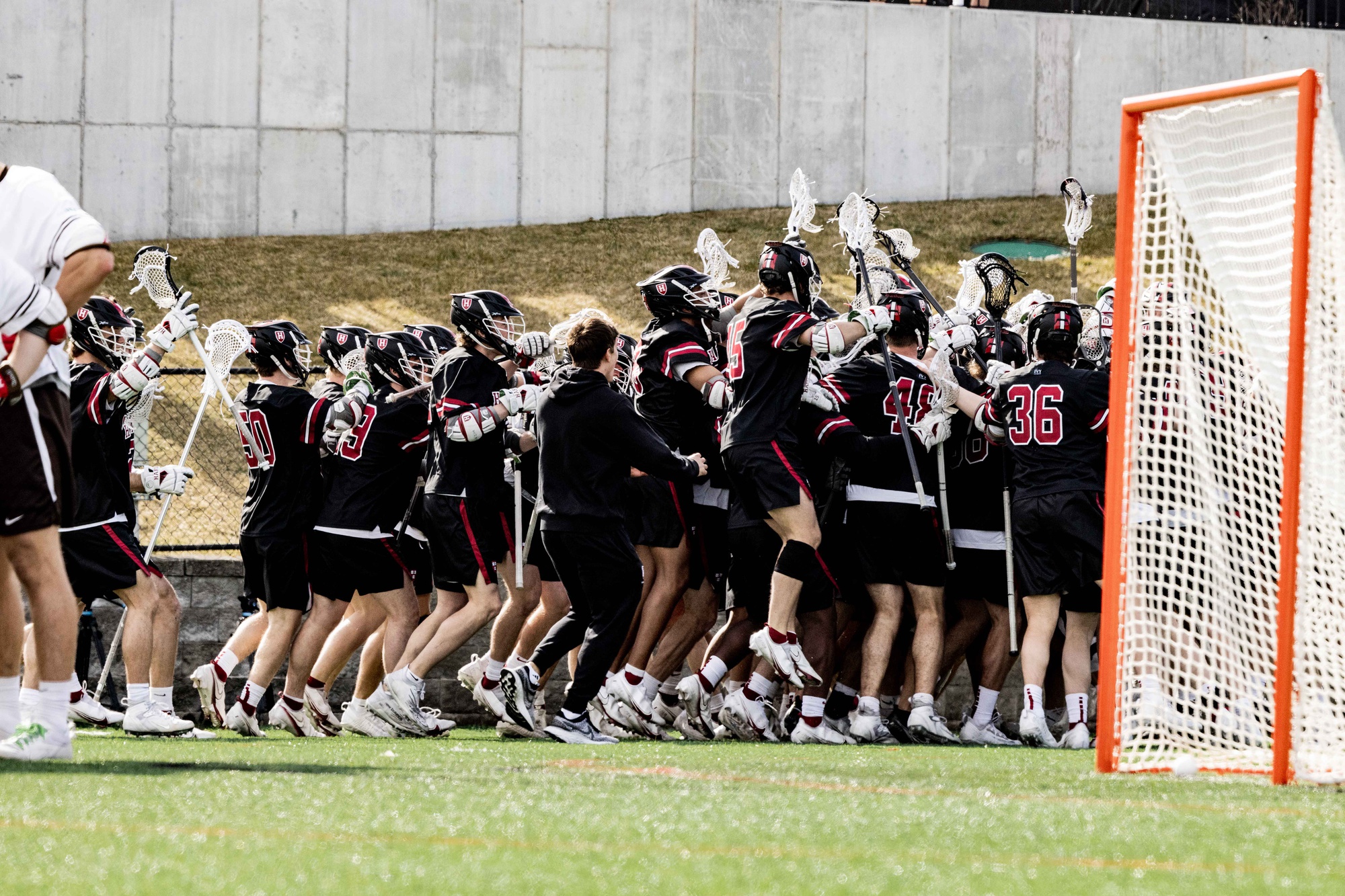 Harvard Men’s Lacrosse Wins Ivy League Opener in OT Thriller against