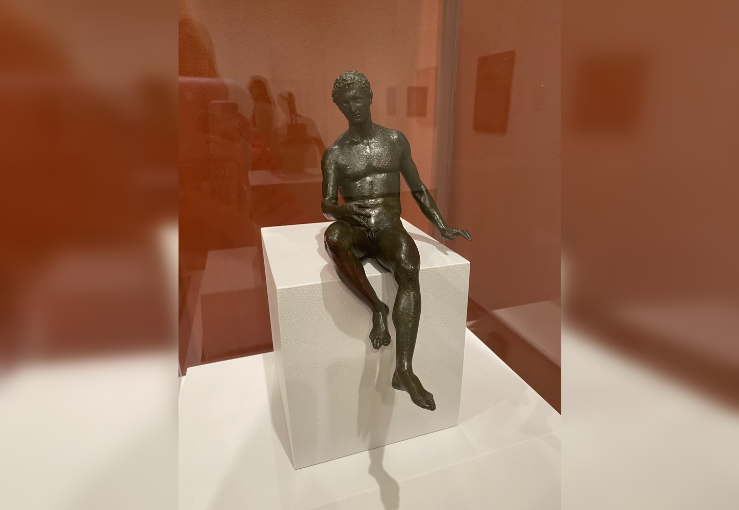Figurine from the collection of James Loeb as part of “A World Within Reach: Greek and Roman Art from the Loeb Collection” at the Harvard Art Museums.