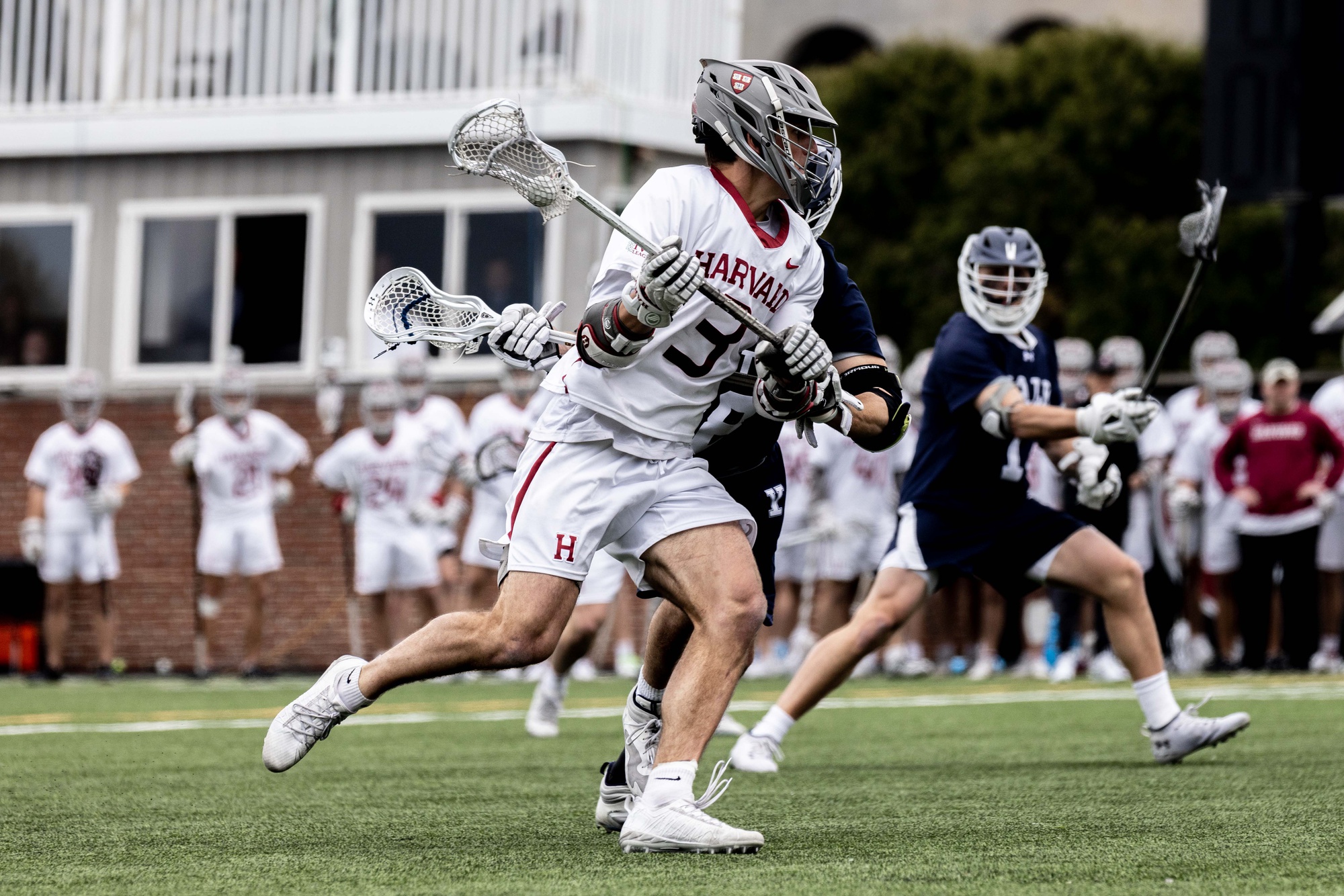 In Tough Ending, Harvard Men's Lacrosse Falls to Yale, Ending 202223