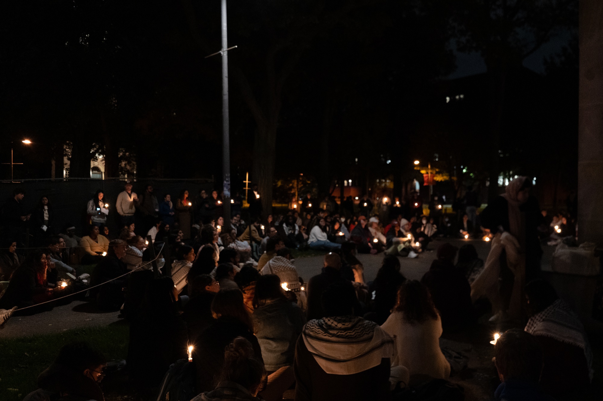 Harvard Student Groups Hold Vigil for Palestinian Children Killed in Gaza | News - Vimarsana News