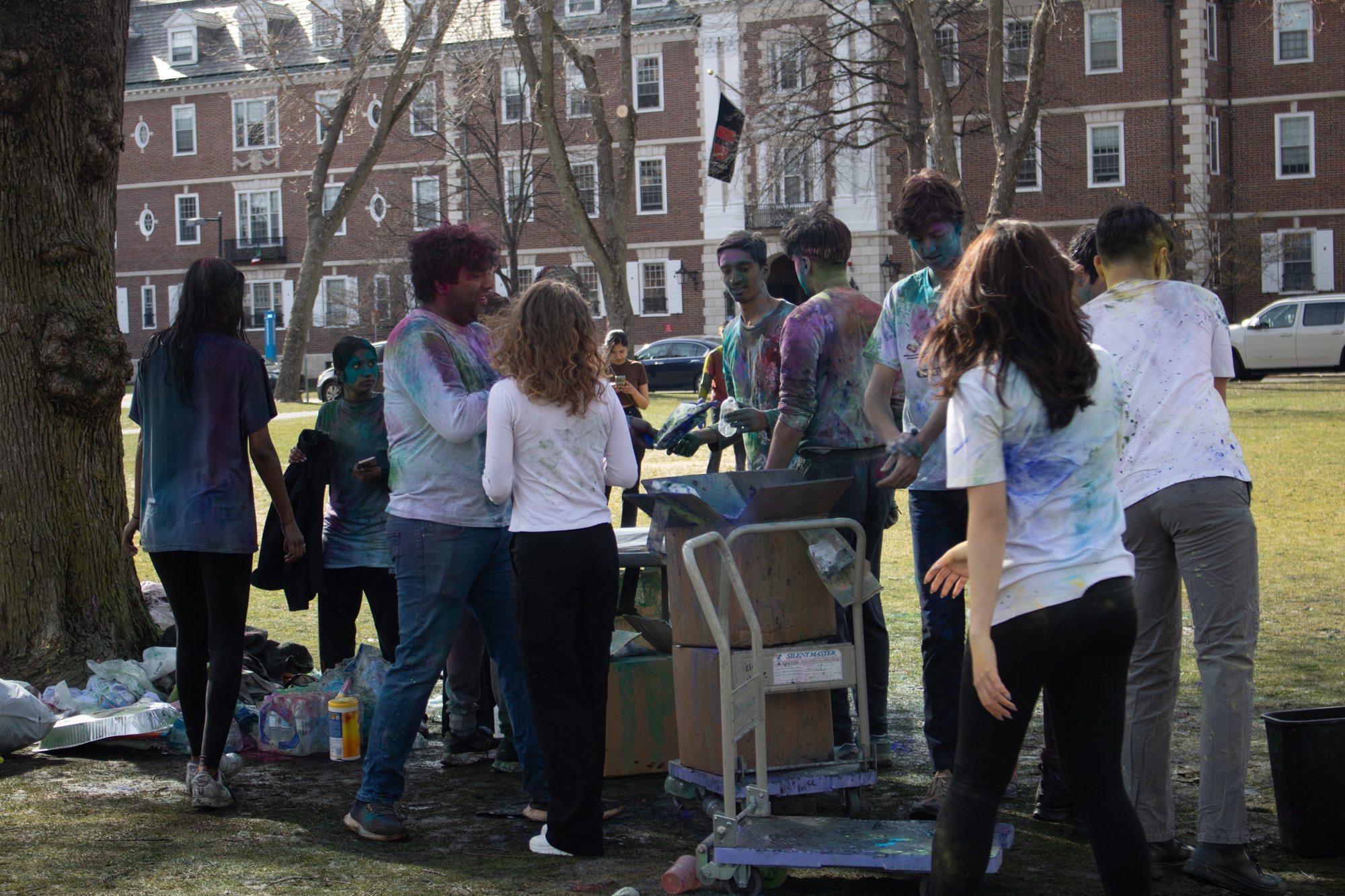 'Pure Joy': Dharma Holi Celebrations Usher in Spring | News - Vimarsana News