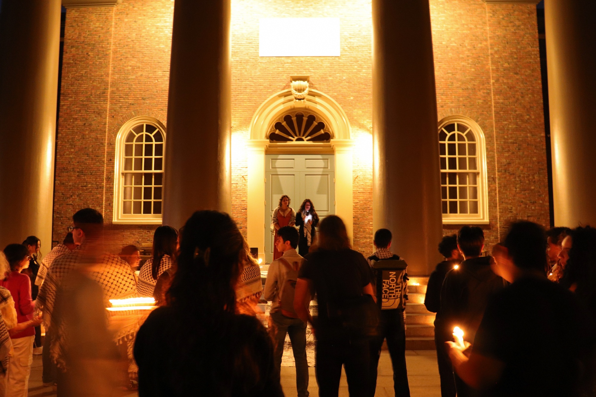 Harvard Palestine Solidarity Committee Holds Vigil to Mourn Victims of