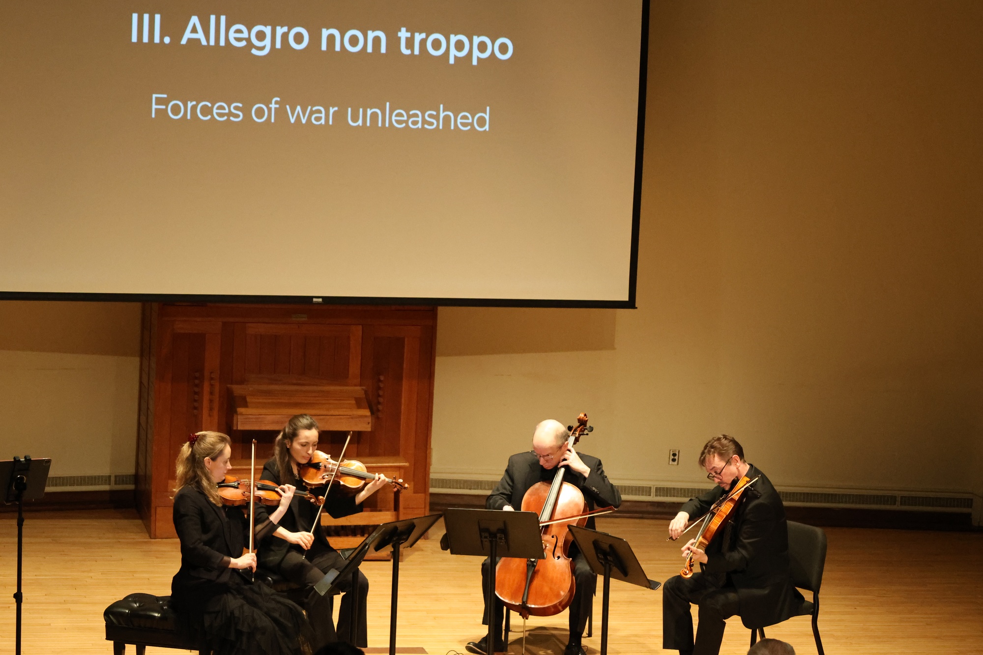 The Lydian String Quartet and ‘Time's Echo Live’: An Interweaving of ...