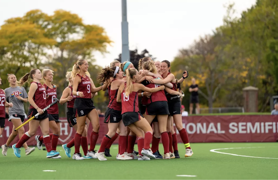 Field Hockey Celebration
